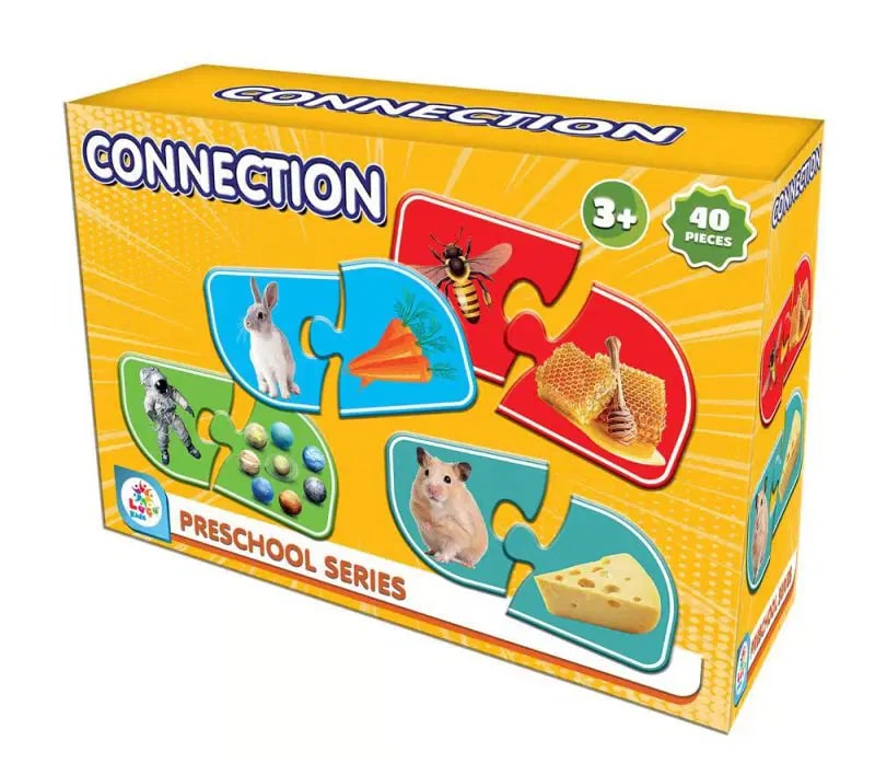 Pazl 2 parça / Connection / LC7490 / Laço kids