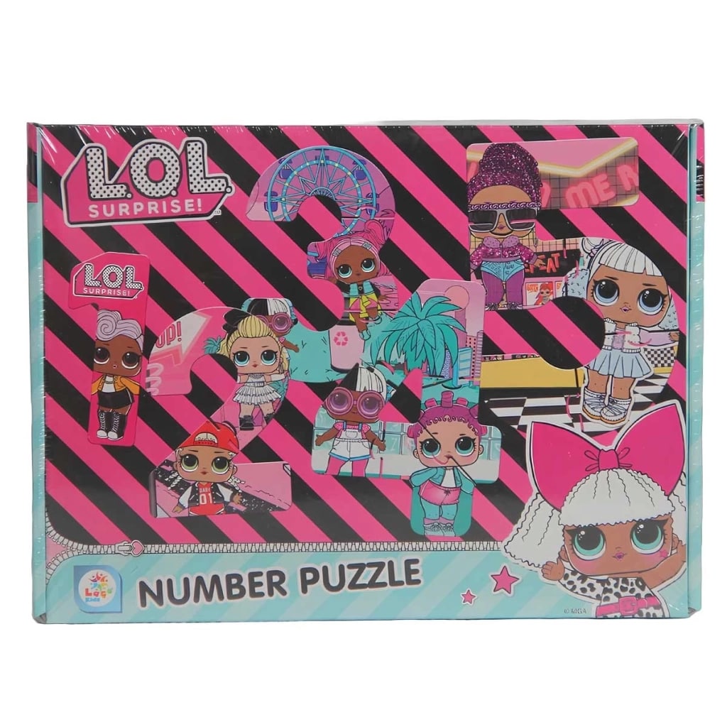 Pazl Number / LOL7883 / Laço kids