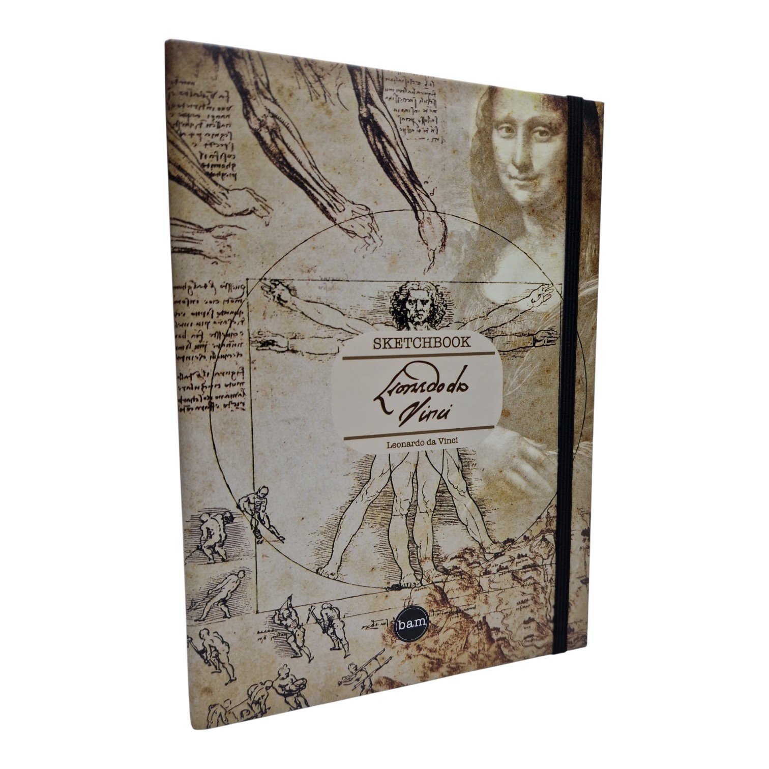 Sketchbook içi qara rezinli 15*21 / Bam