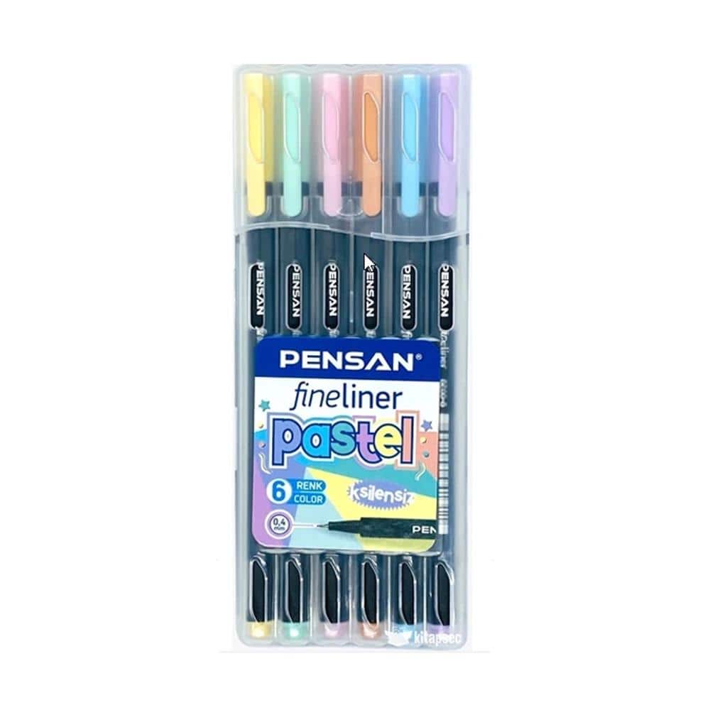 Qələm Liner \ 6200-1-6 \ 6 rəngli \ Pensan