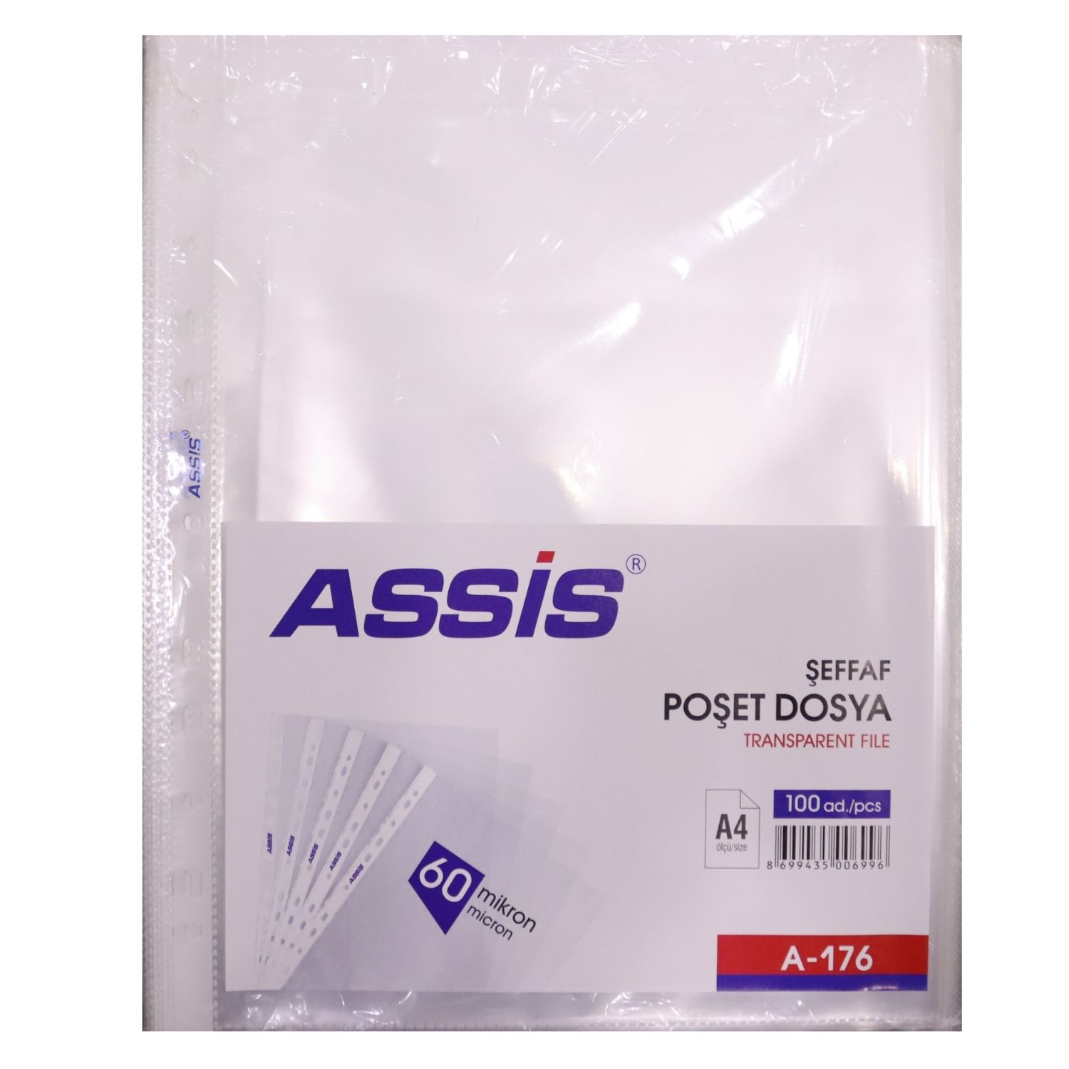 Fayl 60 mic.A-176 A4-şəffaf