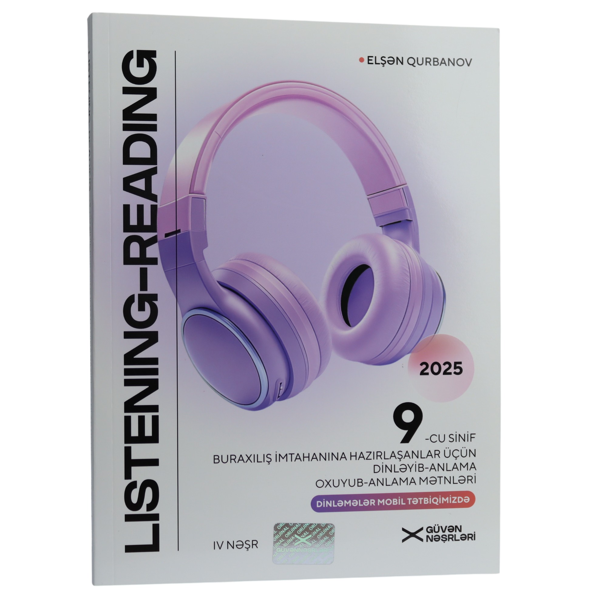 Listening-Reading 9-cu siniflər üçün / Vüqar H.Elşən Q.Ruhid R. / Güvən Nəşr