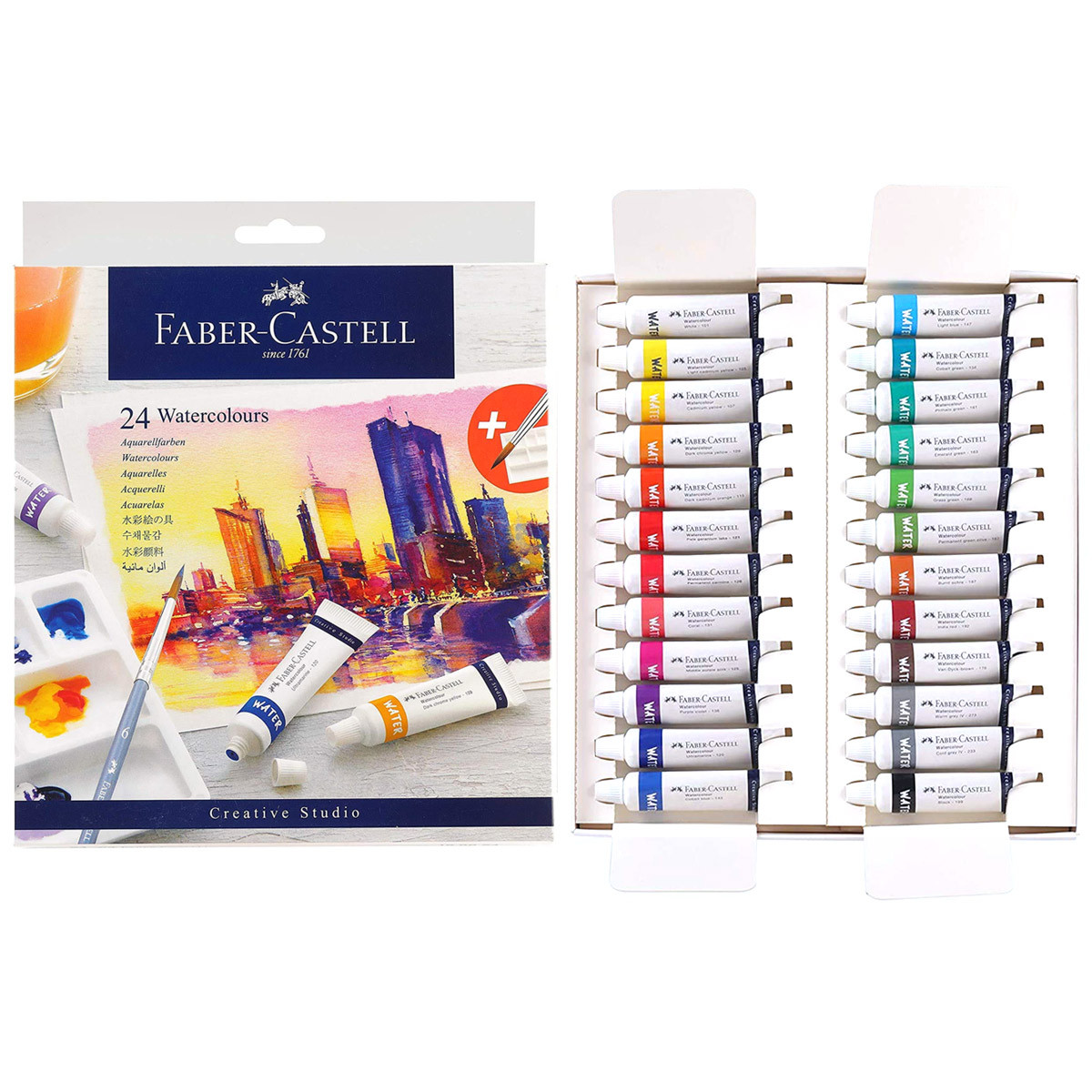 Sulu boya 24x / 169624 / Faber Castell