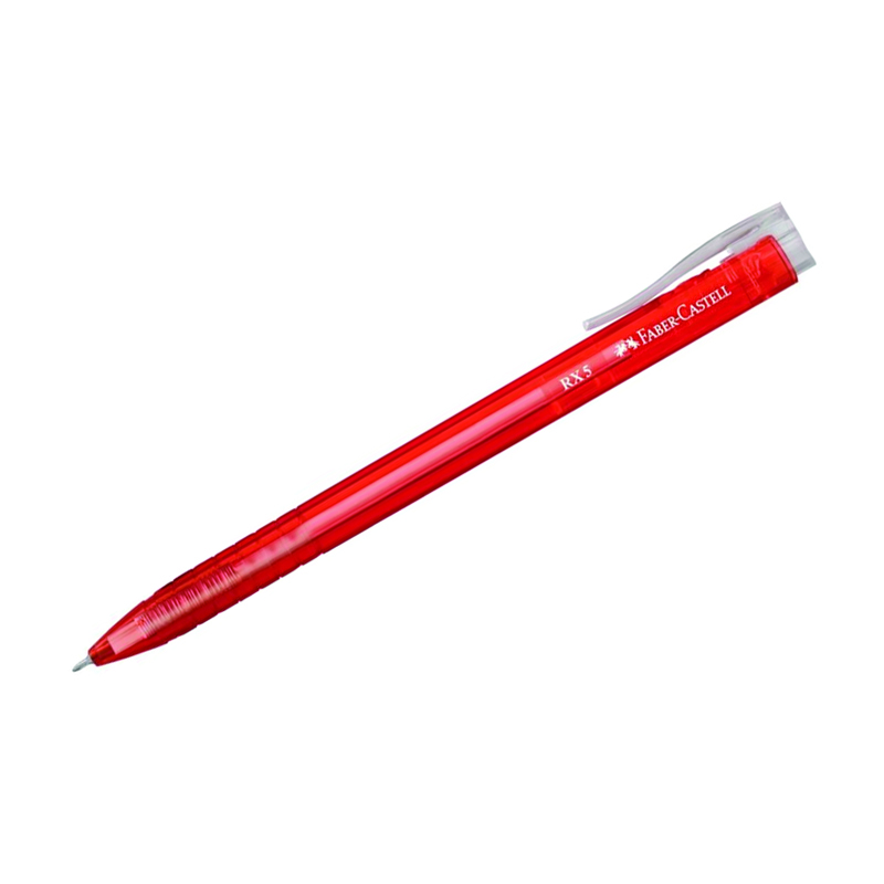 Qələm diyircəkli 0,5mm qırmızı 545321 Faber Castell
