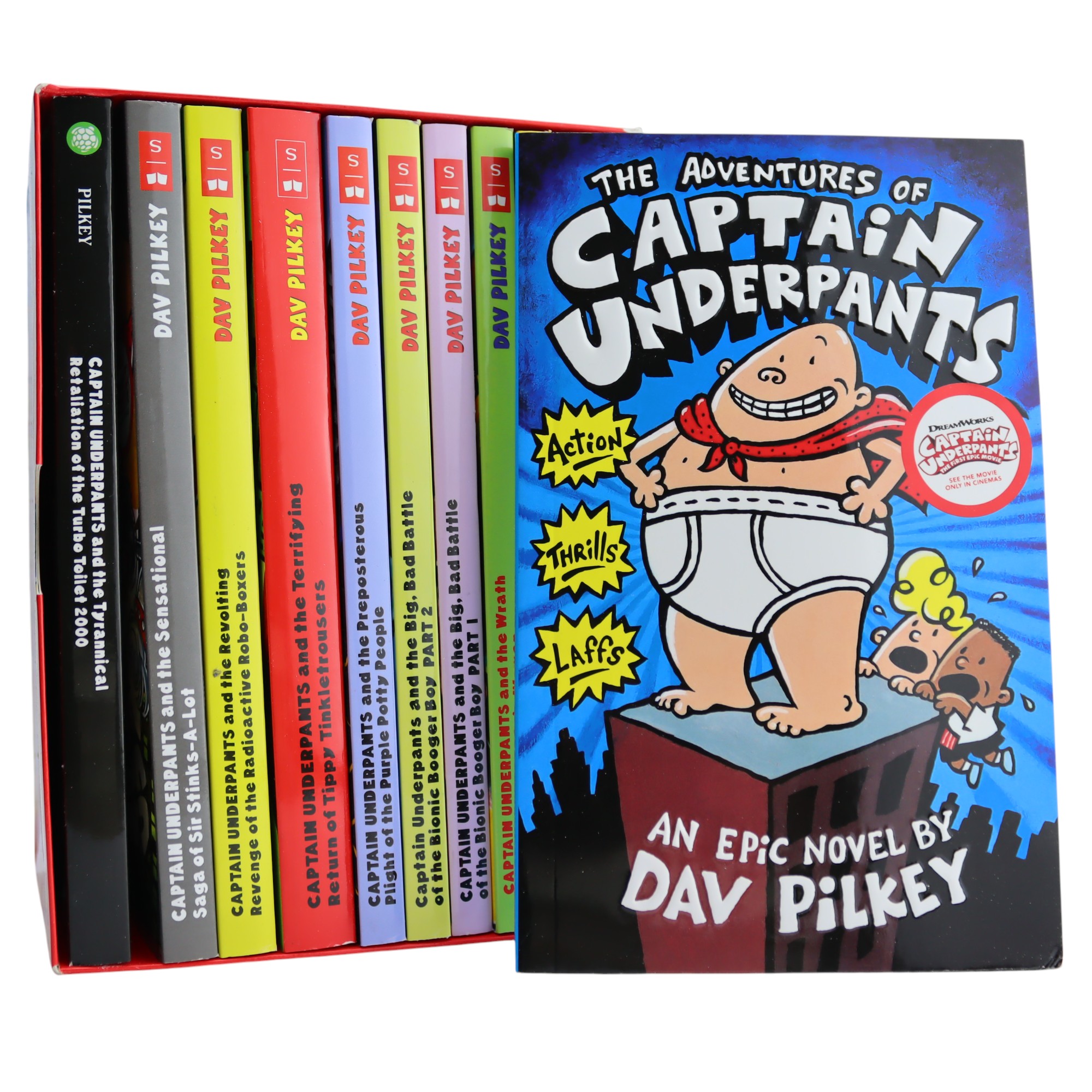 K. Eng. The Adventures of Captain Underpants / An Epic Novel by Dav Pilkey