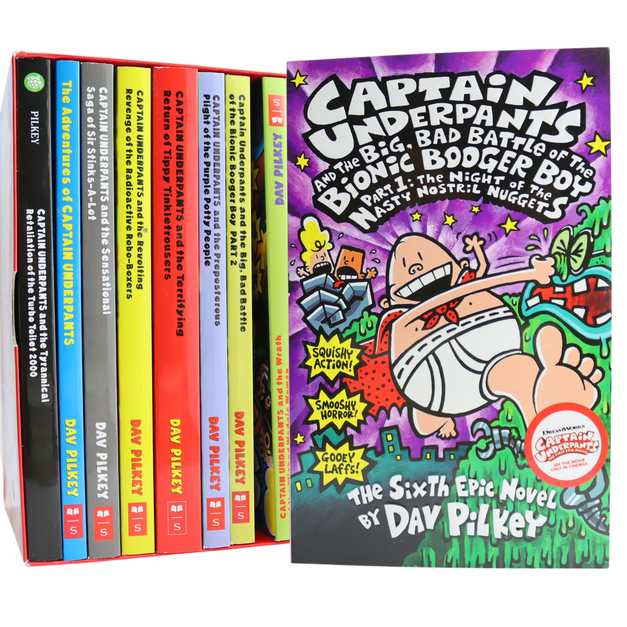 K. Eng. The Adventures of Captain Underpants / The 6. Epic Novel by Dav Pilkey