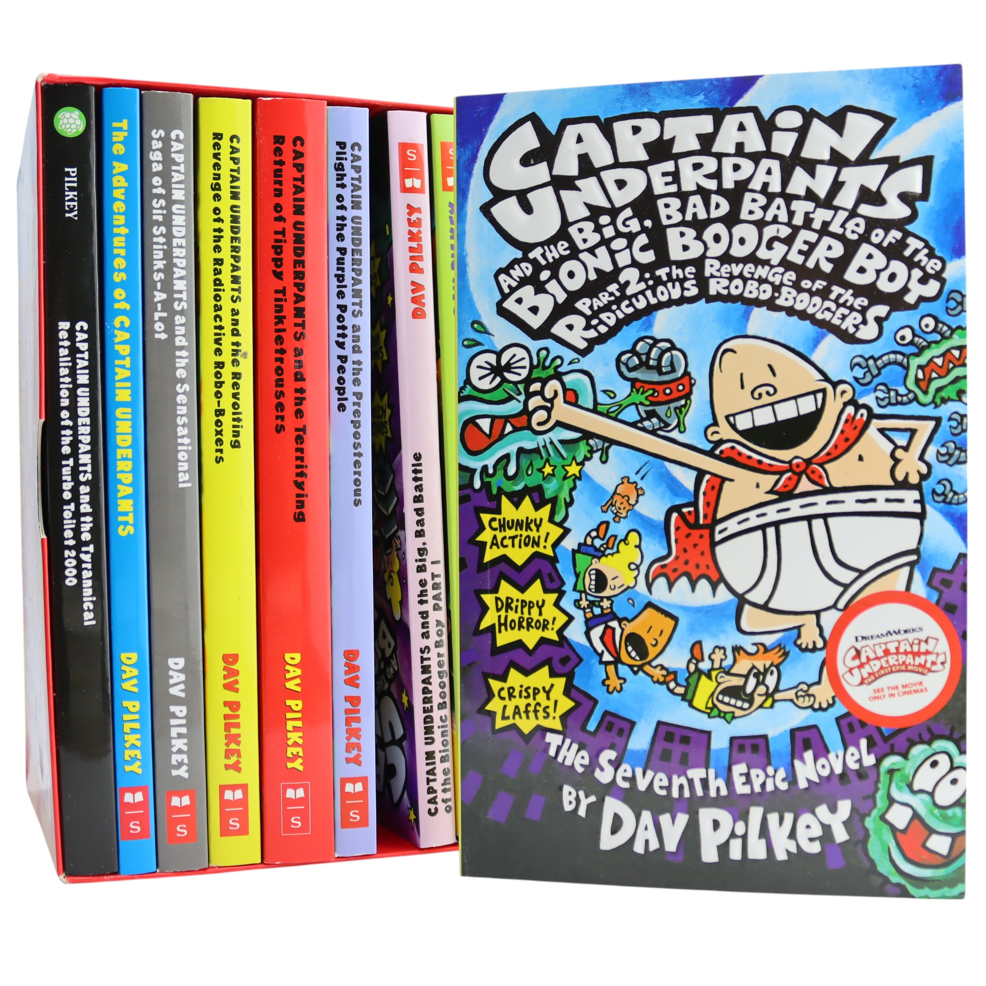 K. Eng. The Adventures of Captain Underpants / The 7. Epic Novel by Dav Pilkey
