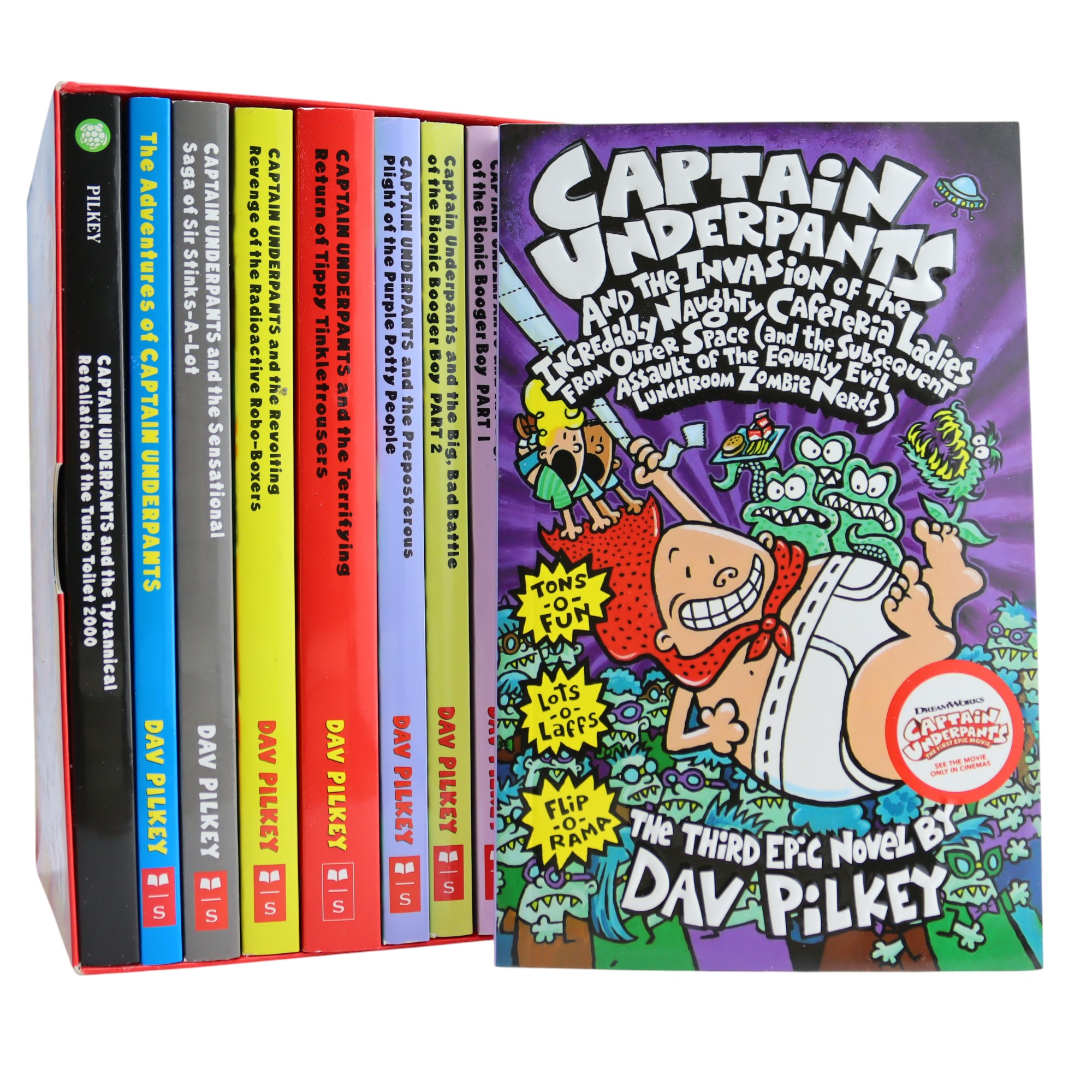 K. Eng. The Adventures of Captain Underpants / The 3. Epic Novel by Dav Pilkey