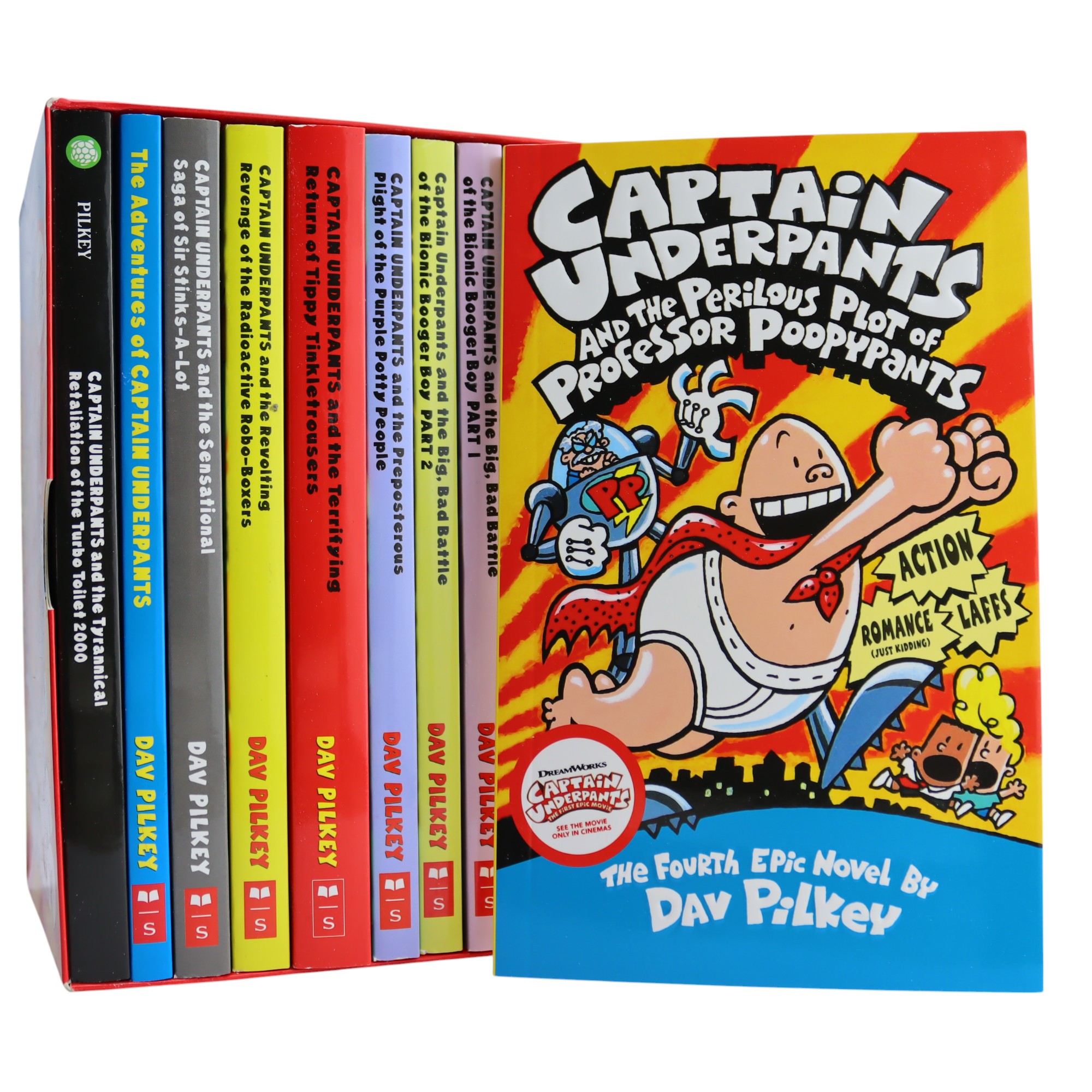 K. Eng. The Adventures of Captain Underpants / The 4. Epic Novel by Dav Pilkey