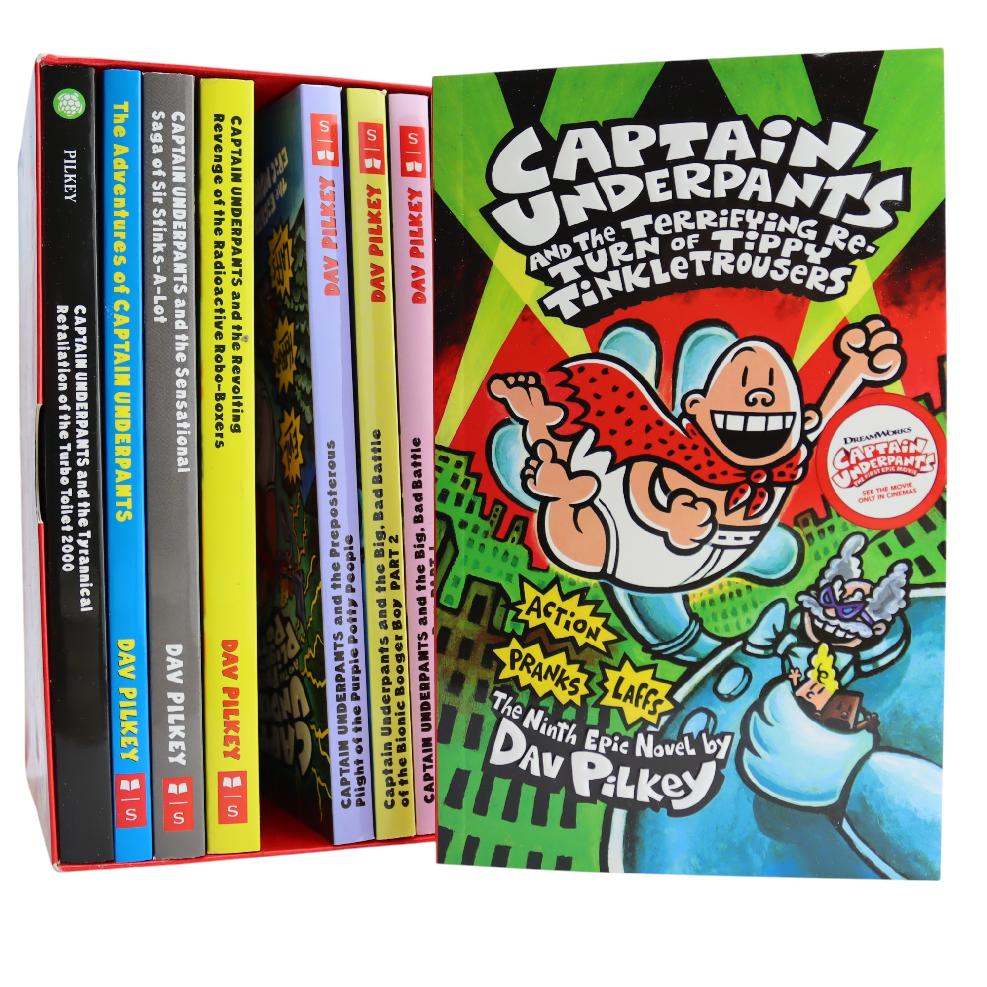 K. Eng. The Adventures of Captain Underpants / The 9. Epic Novel by Dav Pilkey