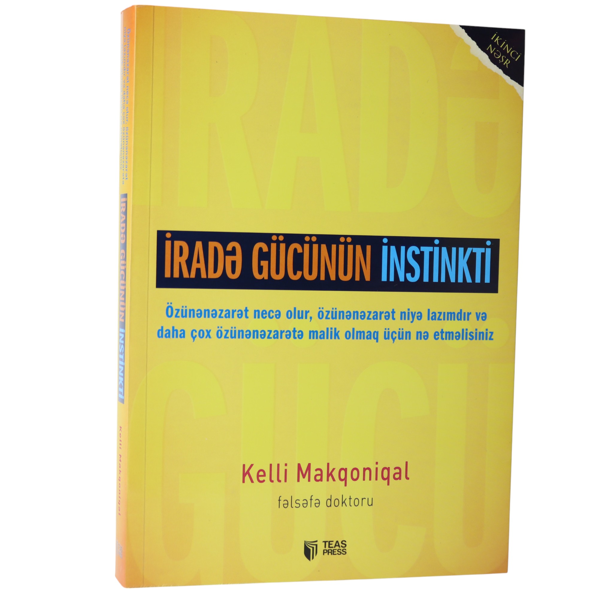 Kelli Makqoniqal - İrade gücünün instinkti