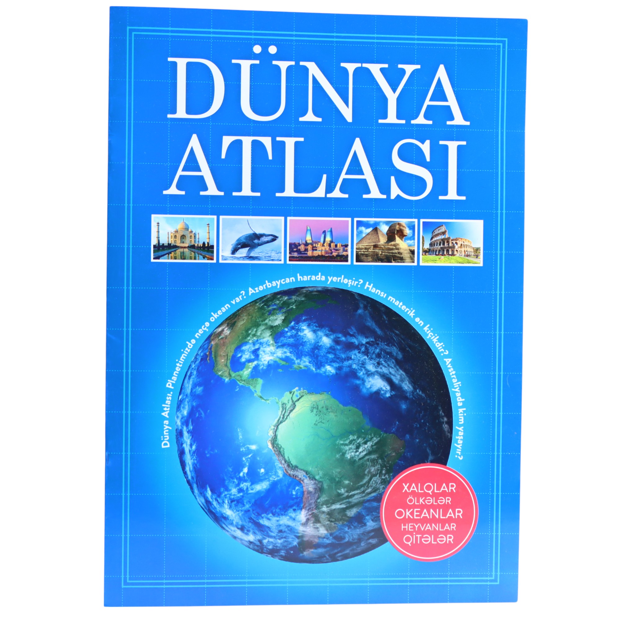 DUNYA ATLASI XALQLAR OLKELER OKEANLAR.. (2018) 3.99 / Qanun Nəşriyyatı