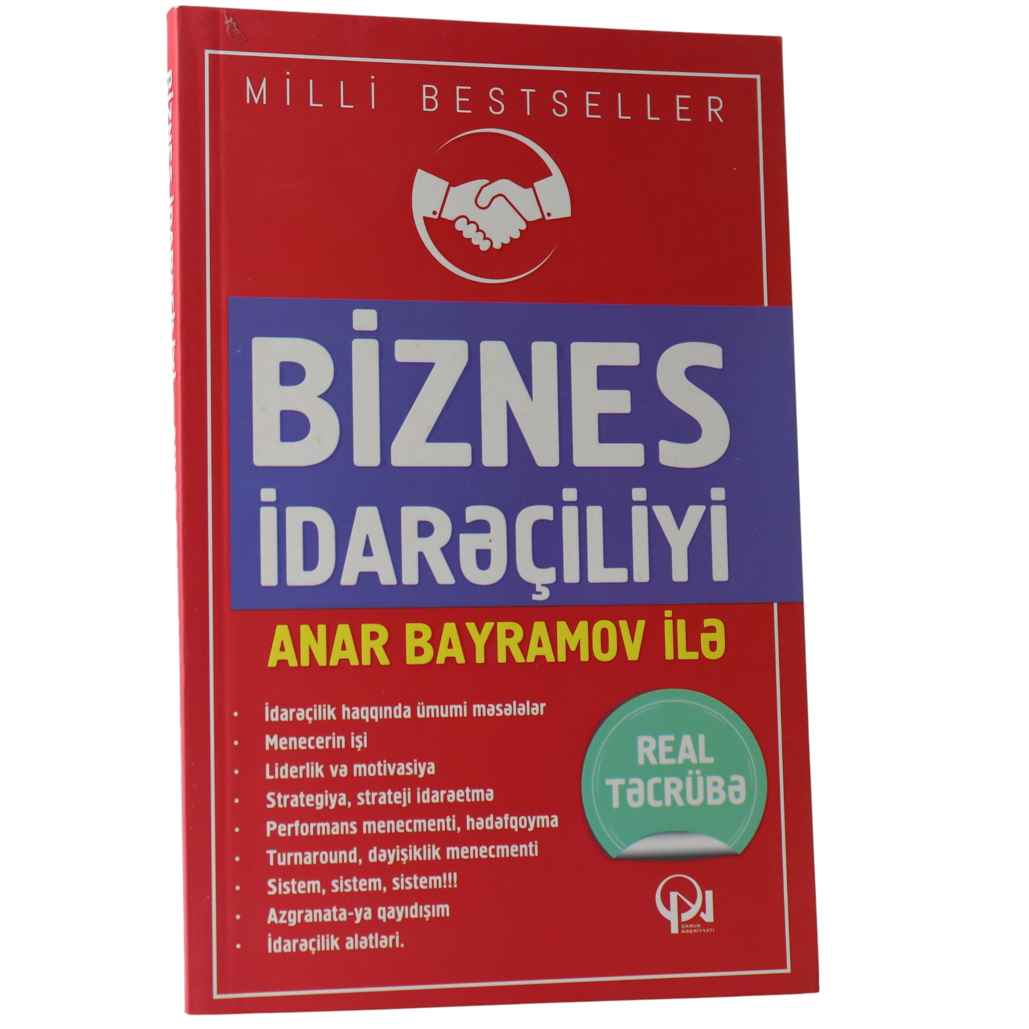 BIZNES IDARECILIYI - ANAR BAYRAMOV (2023) 9.99 / Qanun Nəşriyyatı