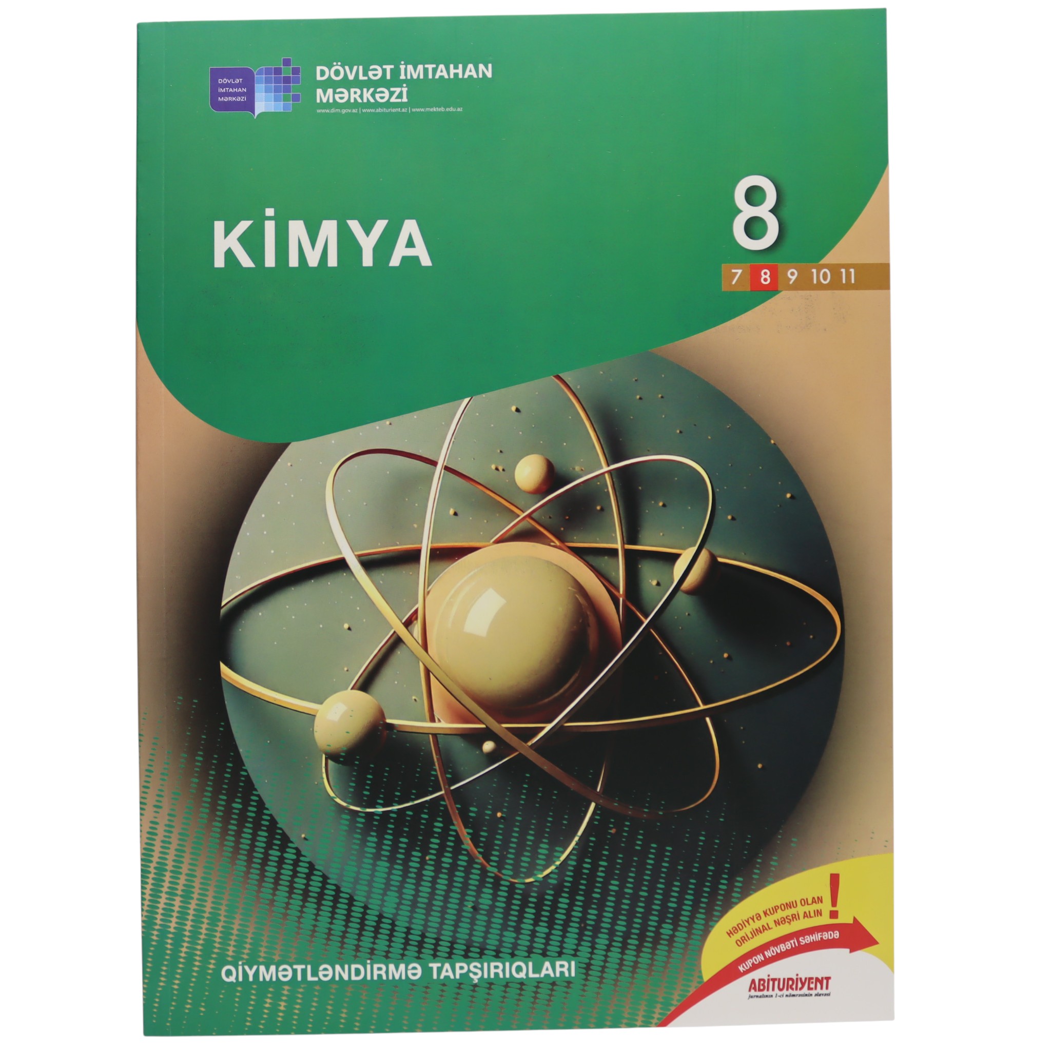 Kimya / 8 / Qiymətləndirmə tapşırıqları / DİM