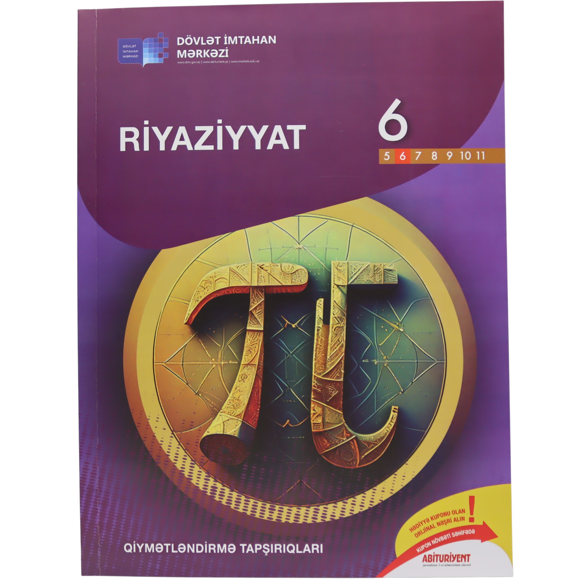 Riyaziyyat / 6 / Qiymətləndirmə tapşırıqları / DİM