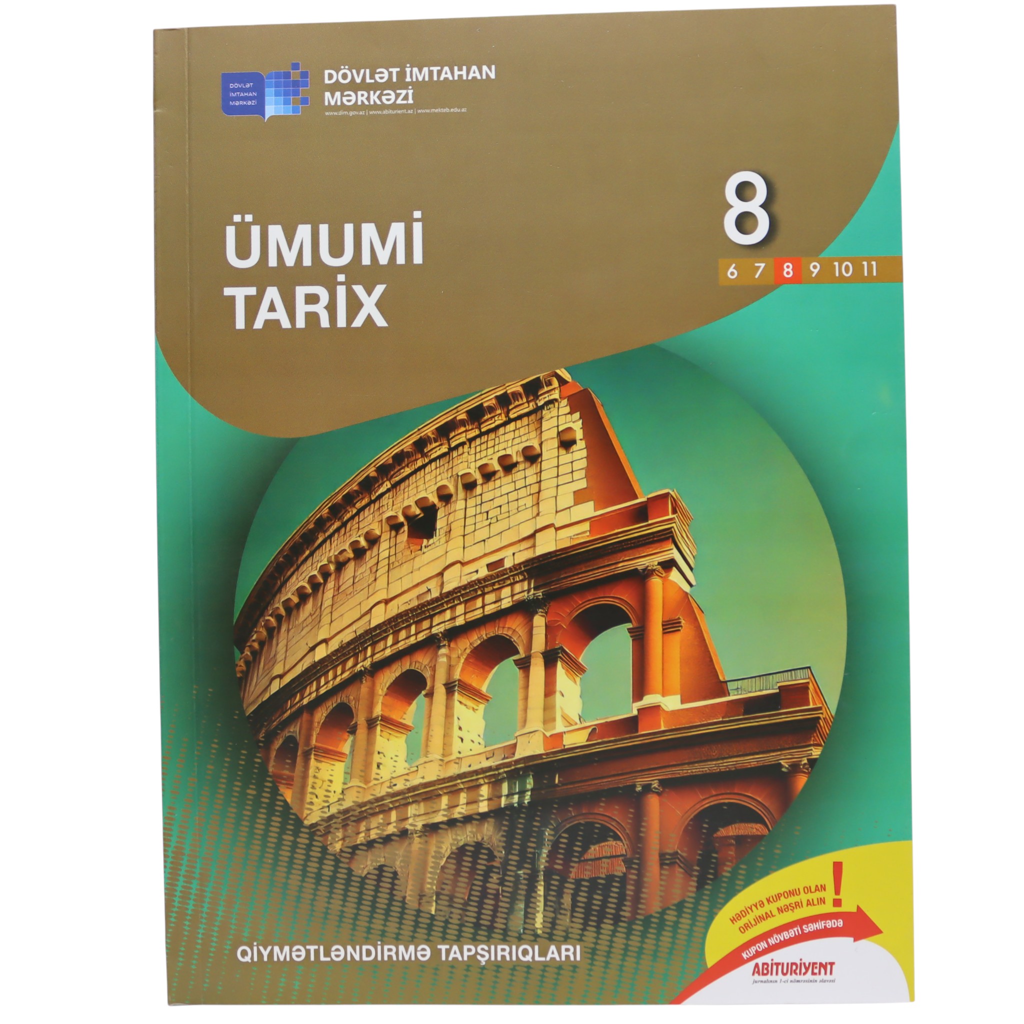 ÜMUMİ TARİX / 8 / Qiymətləndirmə tapşırıqları / DİM