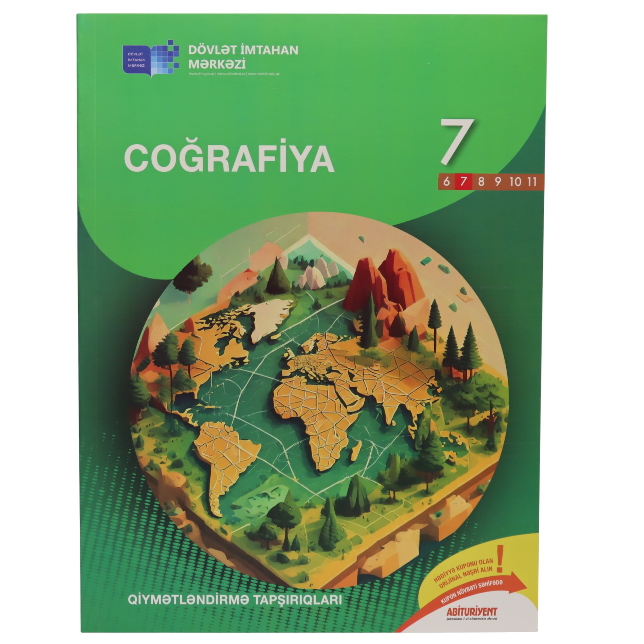 Coğrafiya / 7 / Qiymətləndirmə tapşırıqları / Dim