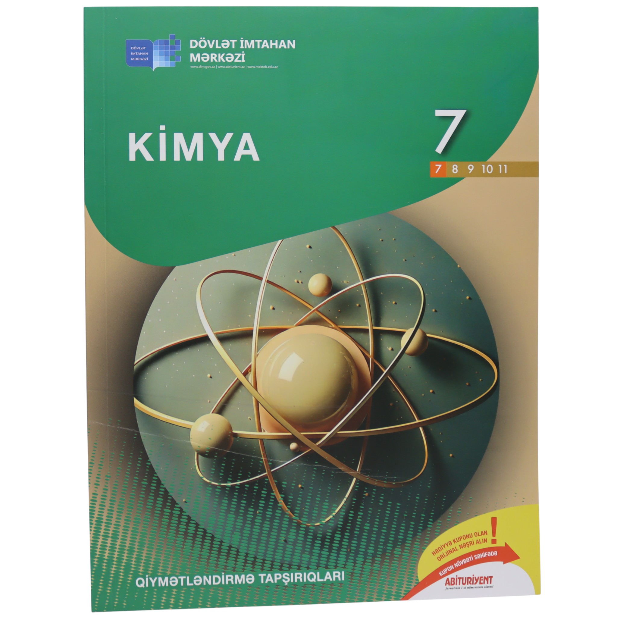 Kimya / 7 / Qiymətləndirmə tapşırıqları / DİM
