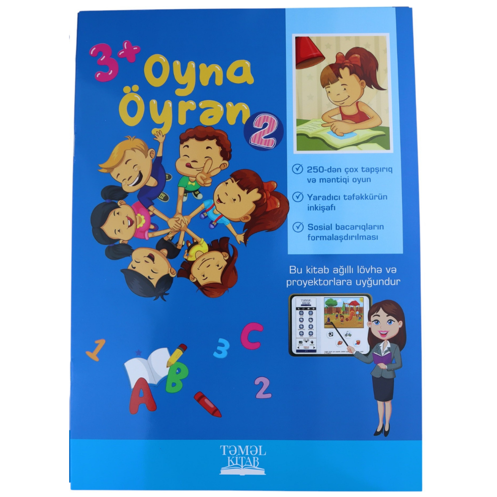 (+3 Yaş) Oyna Öyren - Mektebeqeder Hazirliq Desti 