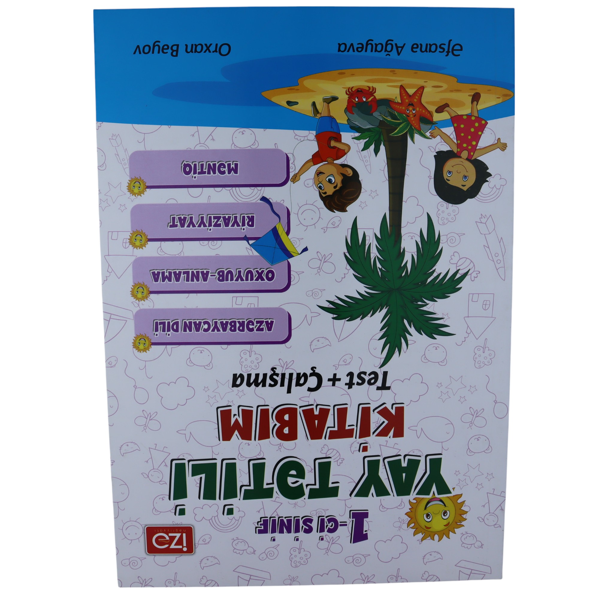 Yay Tətili Kitabım / Test+Çalışma / 1-ci sinif / İzə