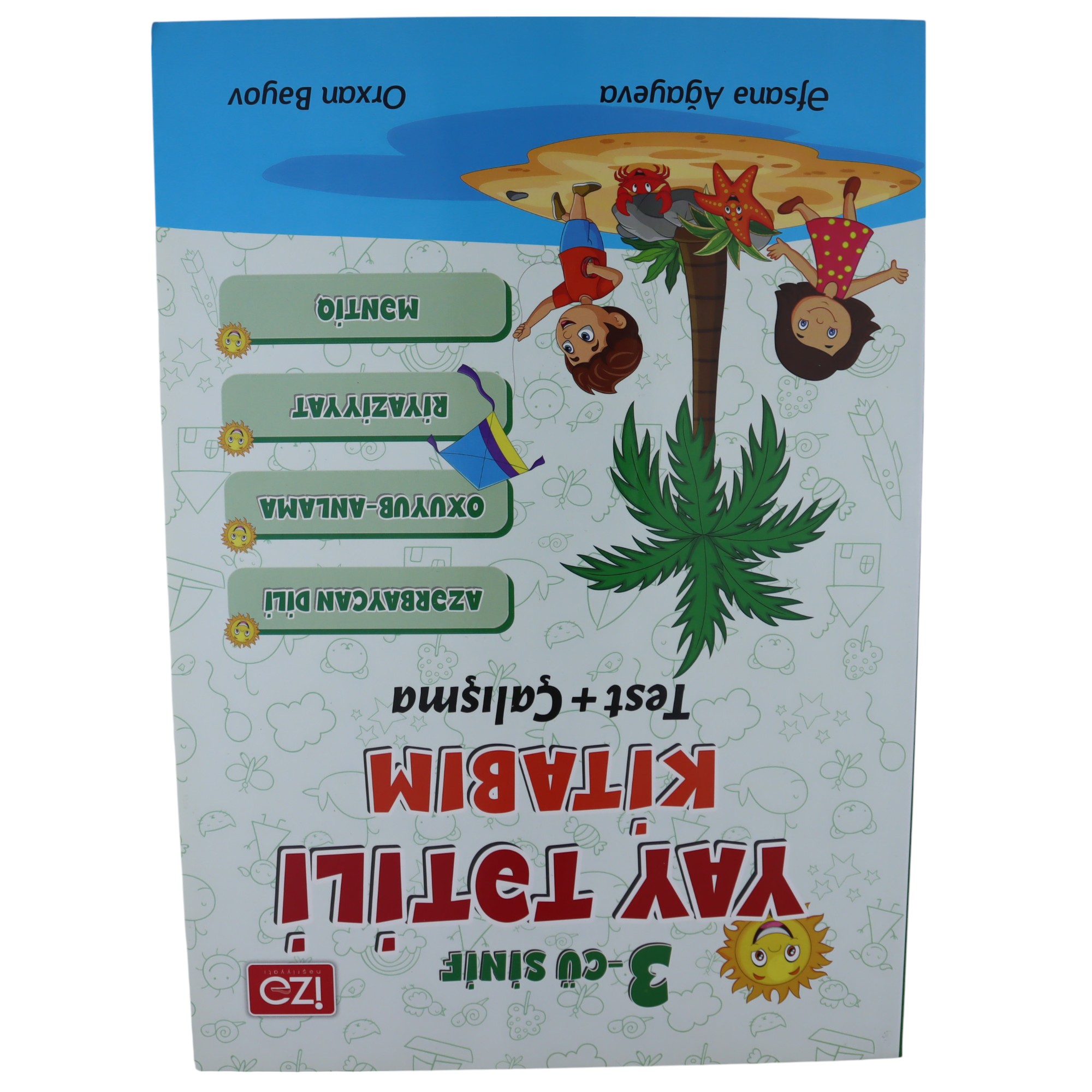 Yay Tətili Kitabım / Test+Çalışma / 3-cü sinif / İzə