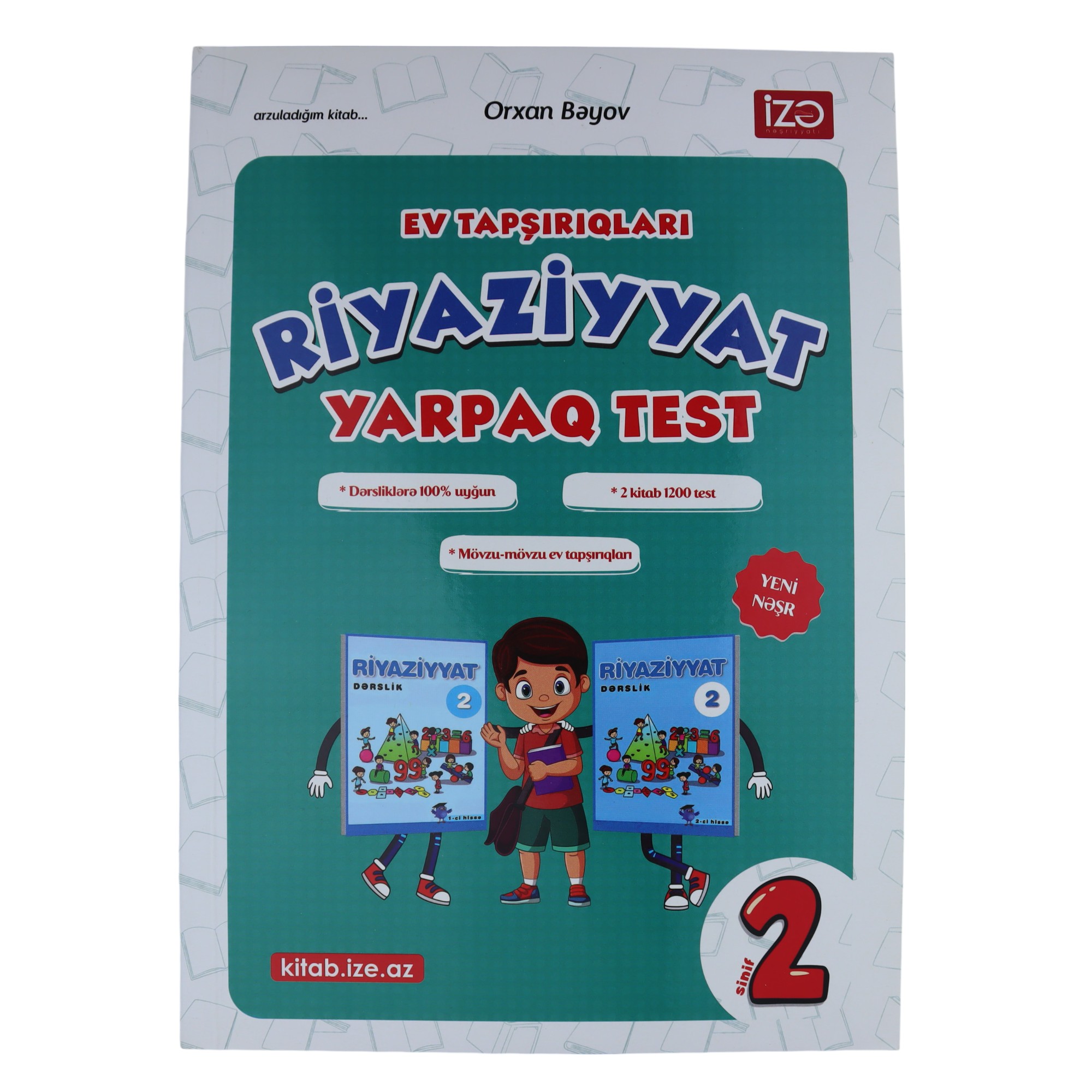 Az dili və Riyaziyyat yarpaq test 2 sinif/ İzə