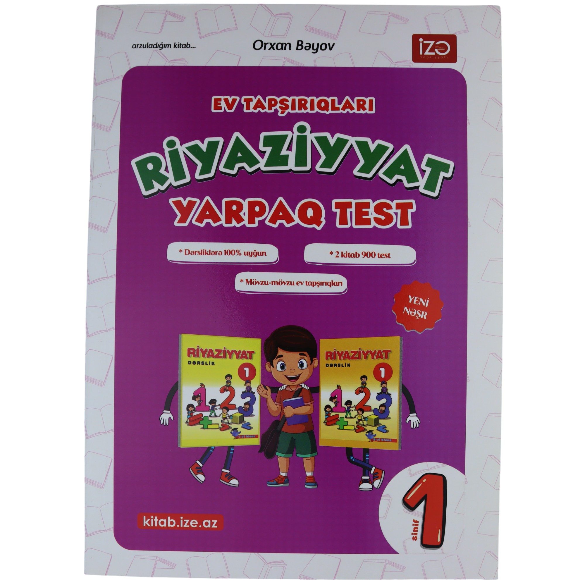 Az dili və Riyaziyyat yarpaq test 1 sinif/ İzə
