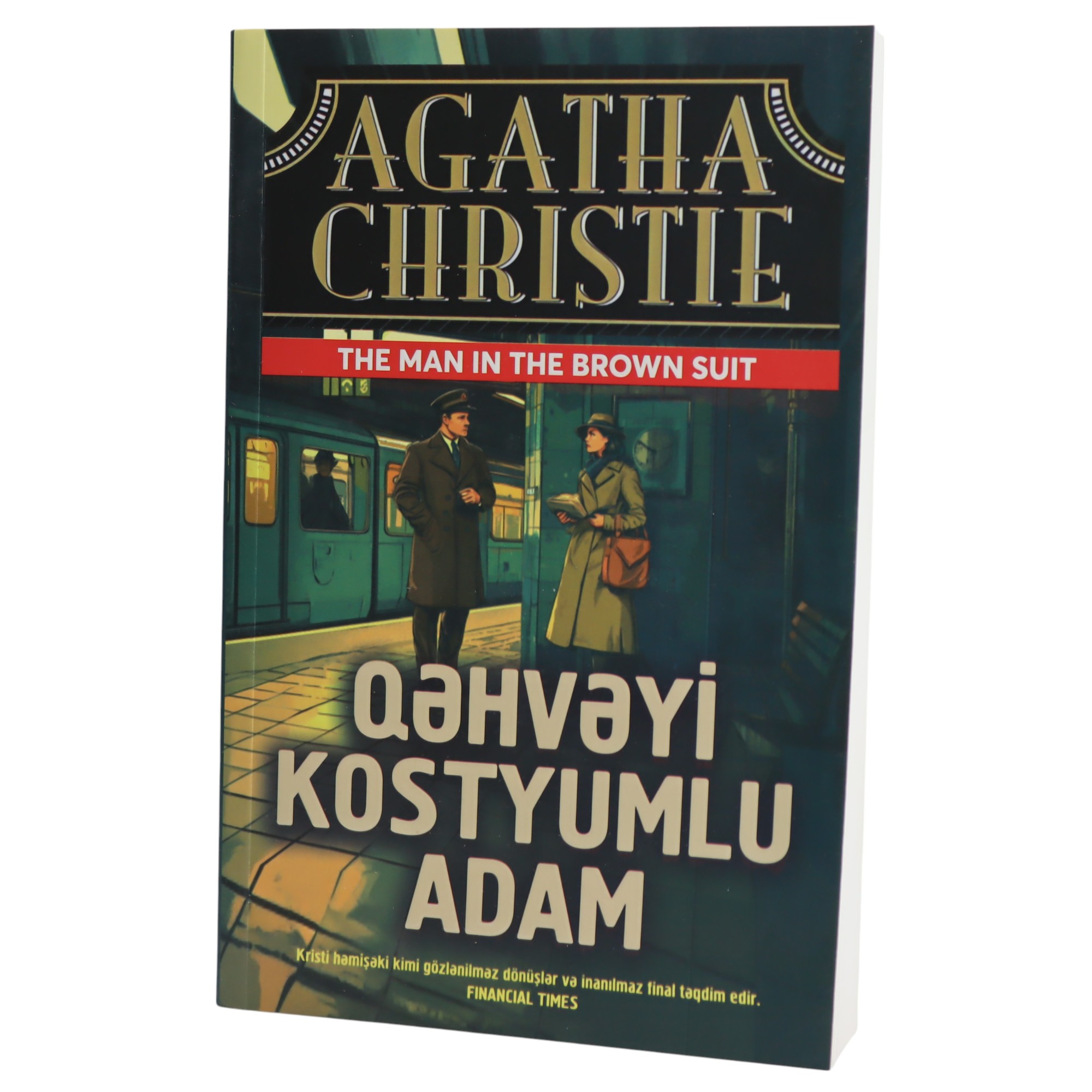 QEHVEYI KOSTYUMLU ADAM - AGARTA CHRISTIE  (2024)   13.90 / Qanun Nəşriyyatı