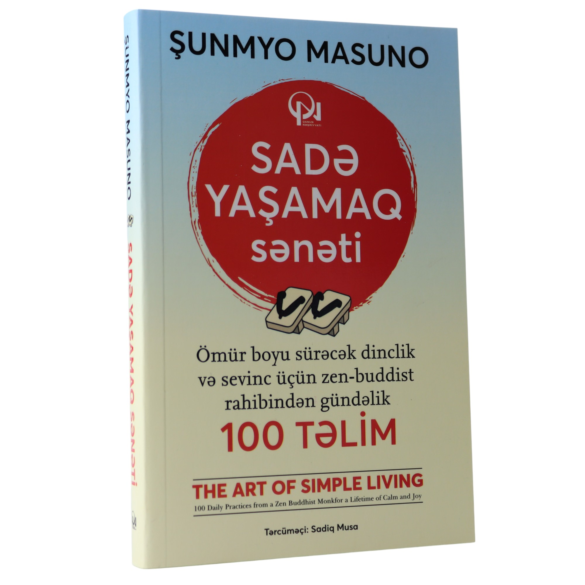 SADE YASAMAQ SENETI -SUNMYO MASUNO - (2025) 9.99 / Qanun Nəşriyyatı